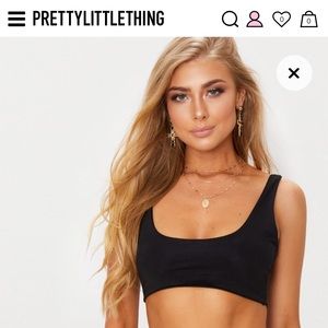 Pretty little thing Black swim set